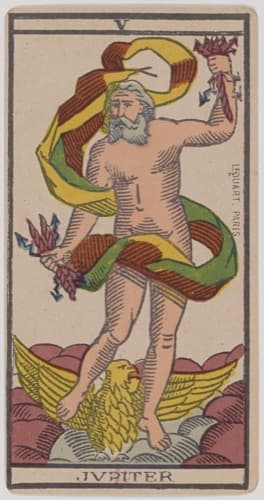 The Hierophant — Marseille