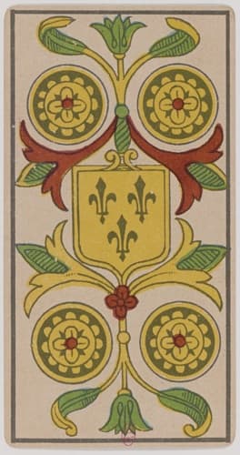 Four of Pentacles — Marseille