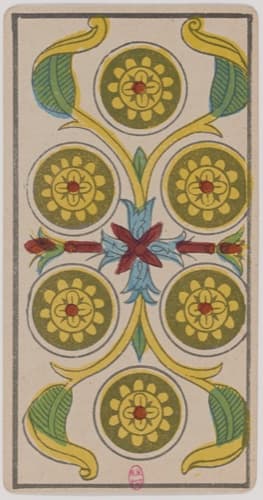 Six of Pentacles — Marseille