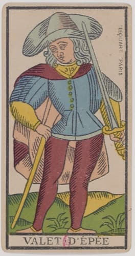 Page of Swords — Marseille