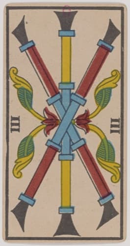 Three of Wands — Marseille