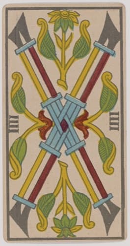 Four of Wands — Marseille