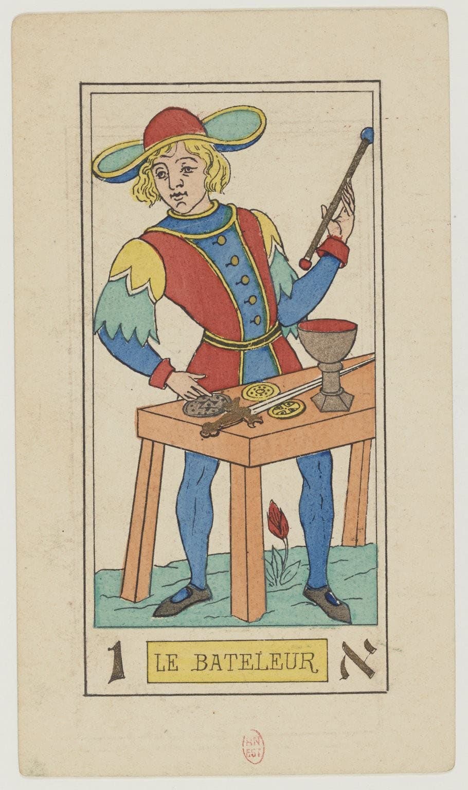 The Magician — Wirth (Papus tradition)