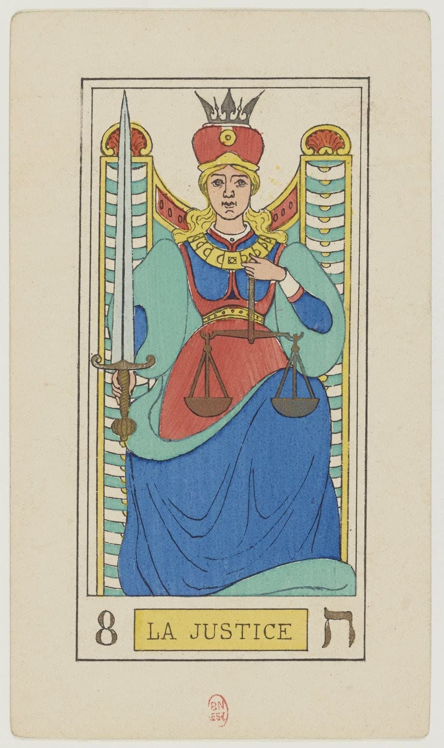 Justice — Wirth (Papus tradition)