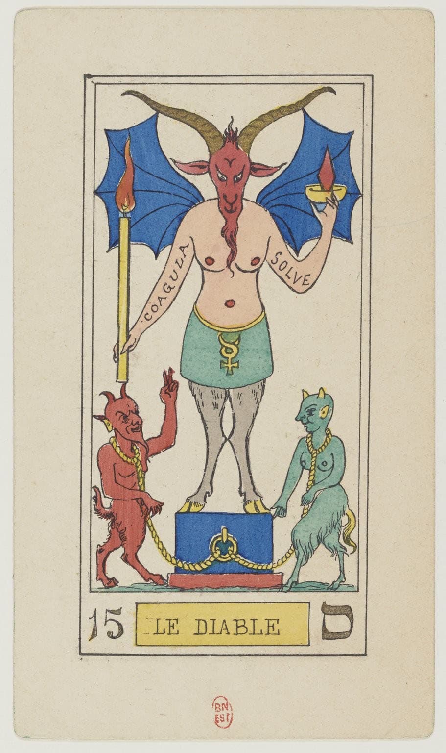 The Devil — Wirth (Papus tradition)